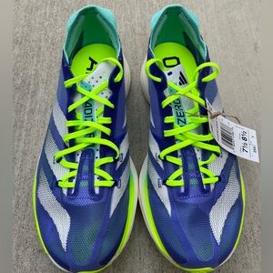 Adidas Adizero Adios Pro 3 Cobalt Blue Lucid Lemon (ID3635) Men’s 7.5 / 8.5W